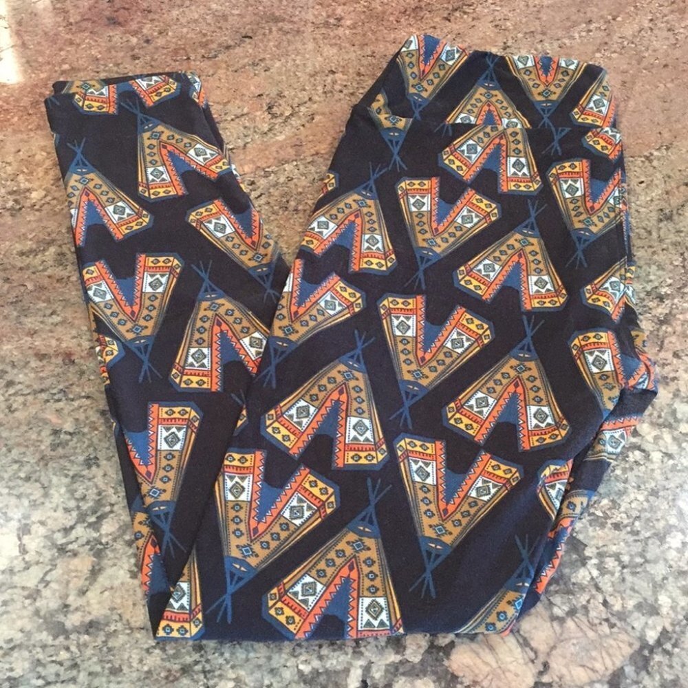 OS‎ LuLaRoe Leggings DD12 3468